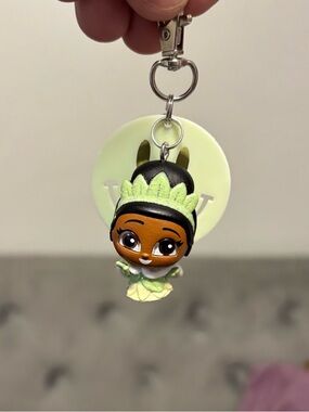 Princess and the frog keychain